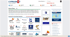 Desktop Screenshot of cyprustaxes.com